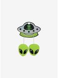 Alien Plush Drop Earrings, , hi-res