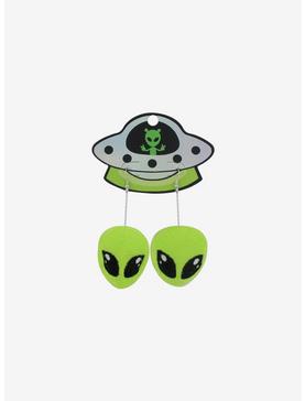 Alien Plush Drop Earrings, , hi-res
