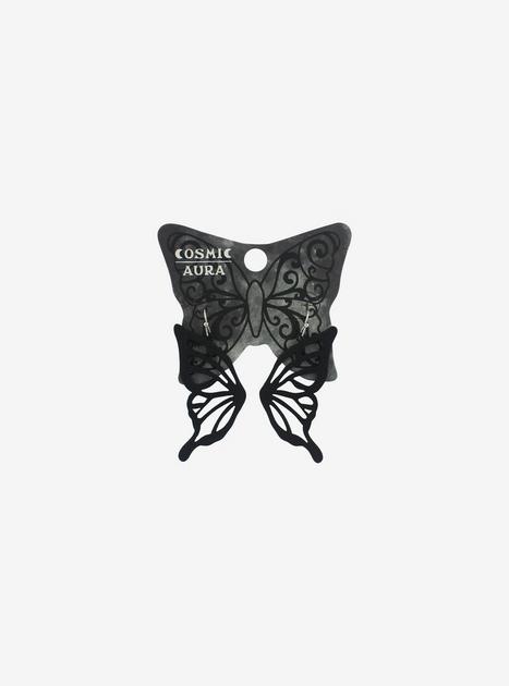 Butterfly Wing Drop Earrings | Hot Topic