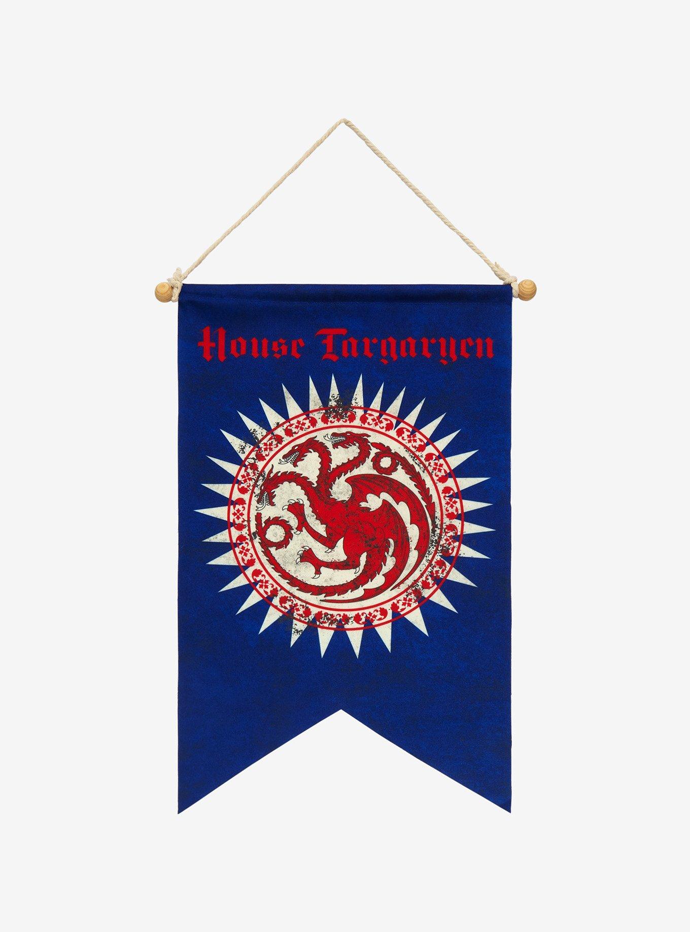 Game Of Thrones Targaryen Fishtail Banner Hot Topic