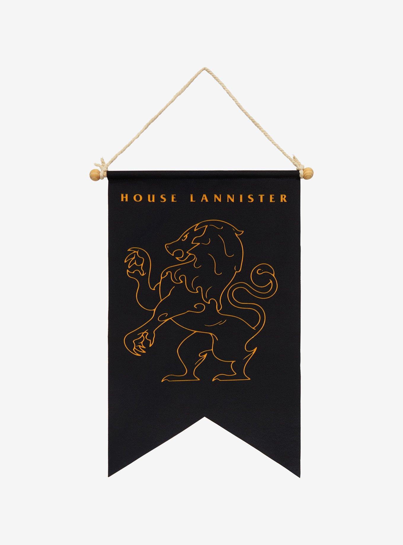 Game Of Thrones Lannister Fishtail Banner, , hi-res