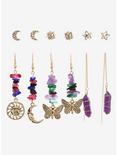 Colorful Stones Celestial Earring Set, , hi-res