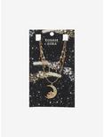 Crystal Cat Moon Necklace Set, , hi-res
