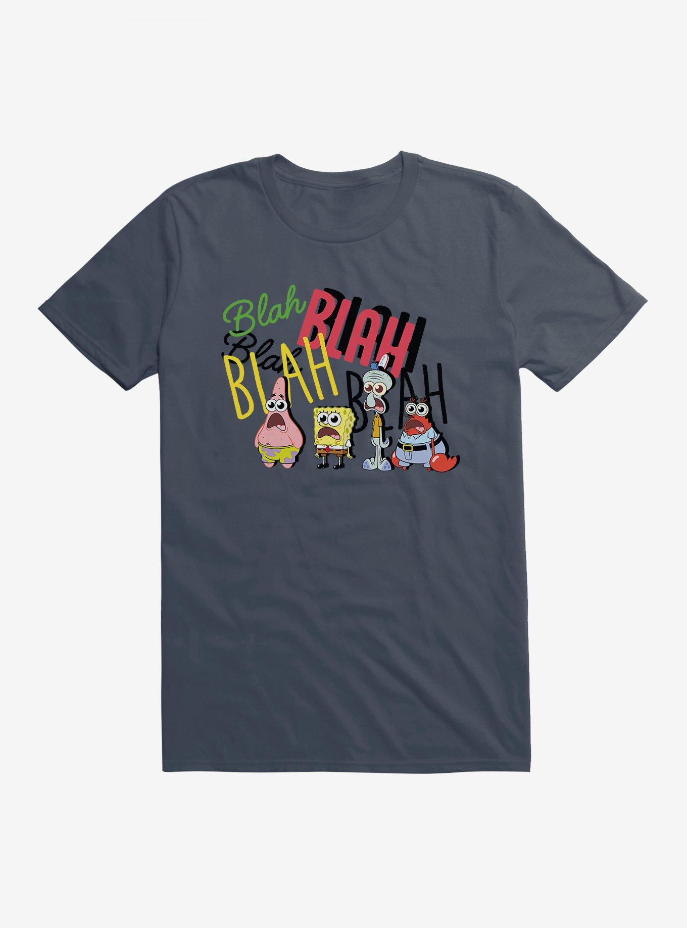 SpongeBob SquarePants Blah Blah Krusty Crew T-Shirt, , hi-res