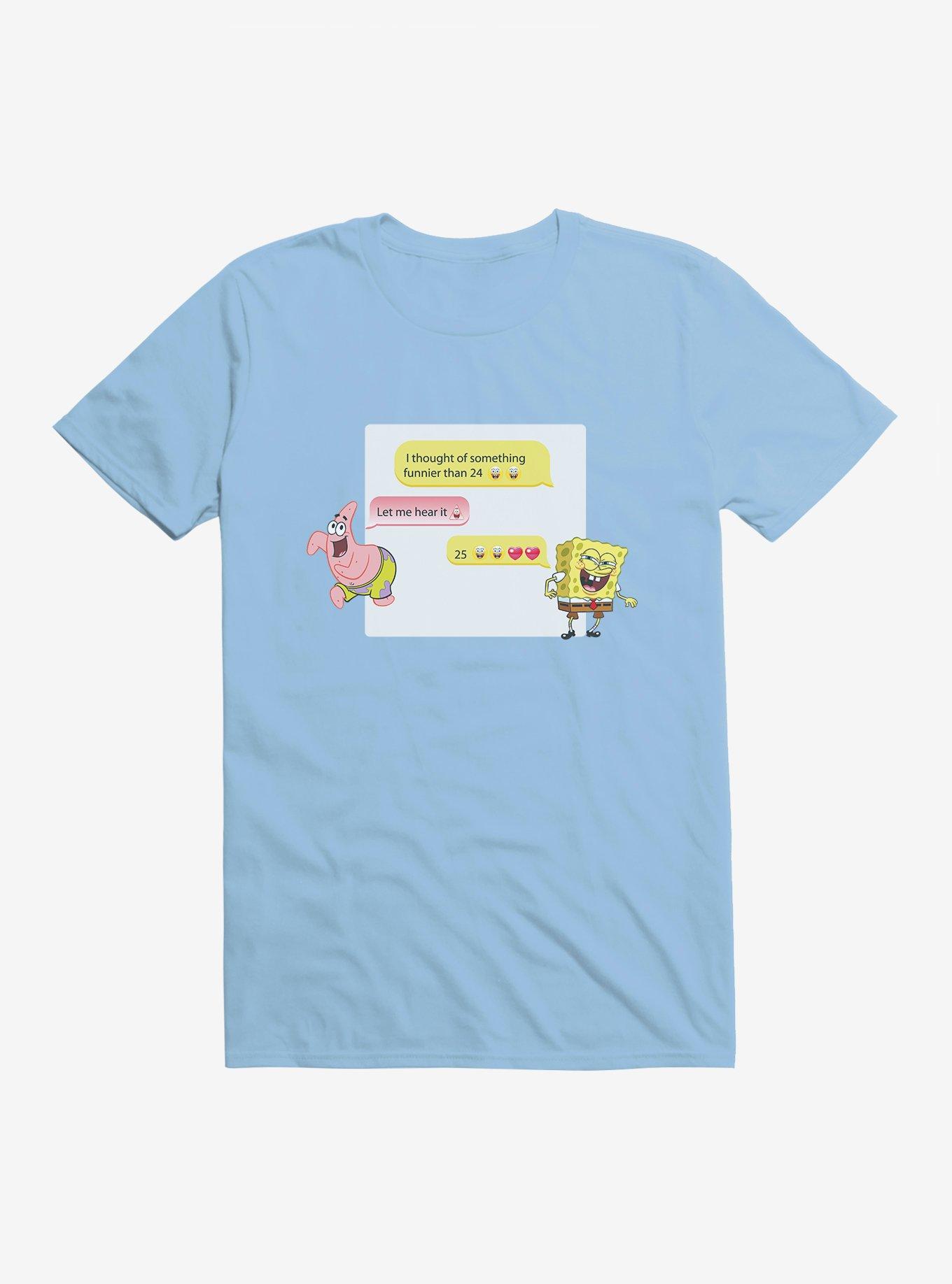 SpongeBob SquarePants Something Funnier Than 24 T-Shirt, , hi-res