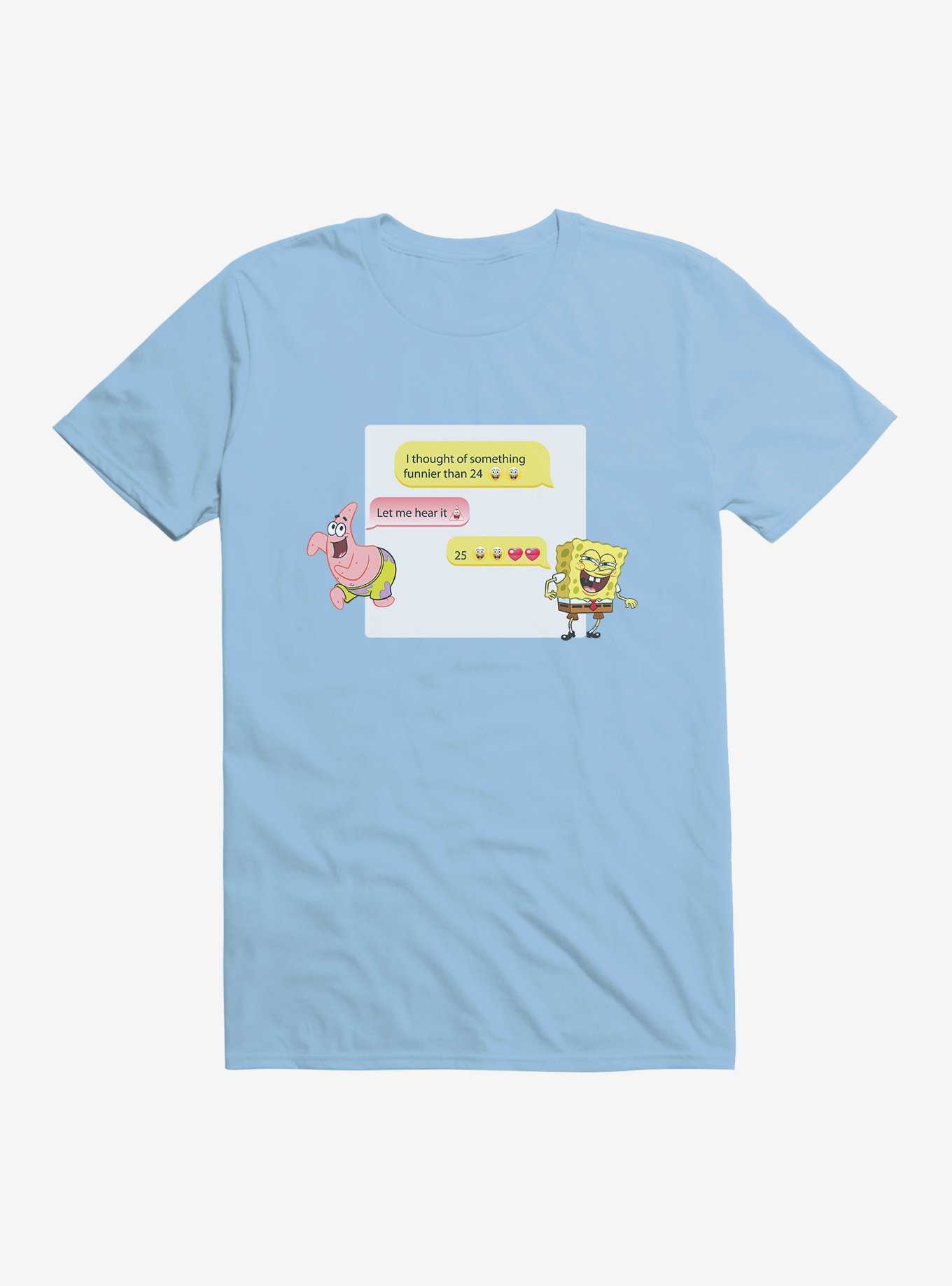 SpongeBob SquarePants Something Funnier Than 24 T-Shirt, , hi-res