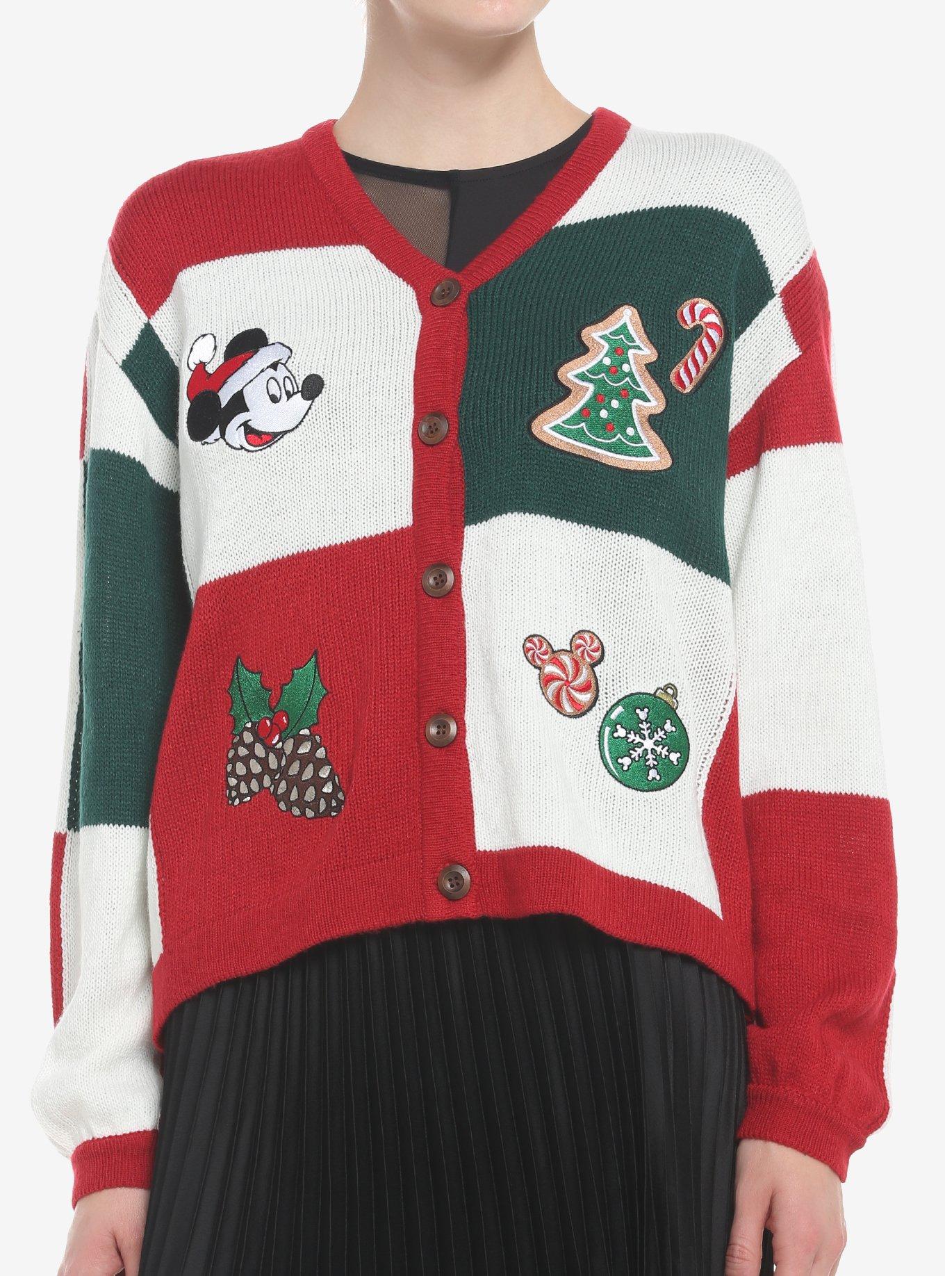 Mickey mouse christmas online jumper womens