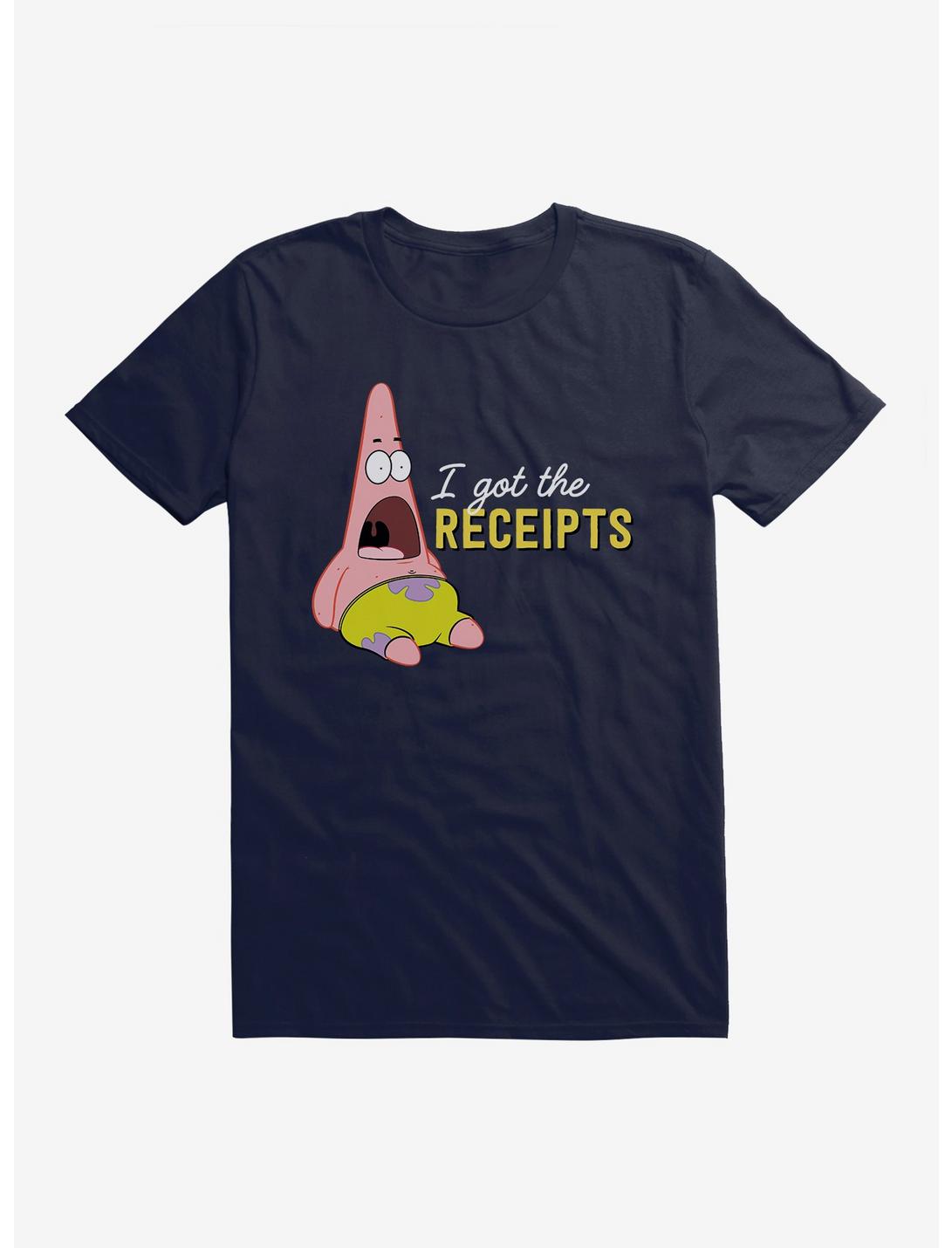 SpongeBob SquarePants Patrick I Got The Receipts T-Shirt, , hi-res