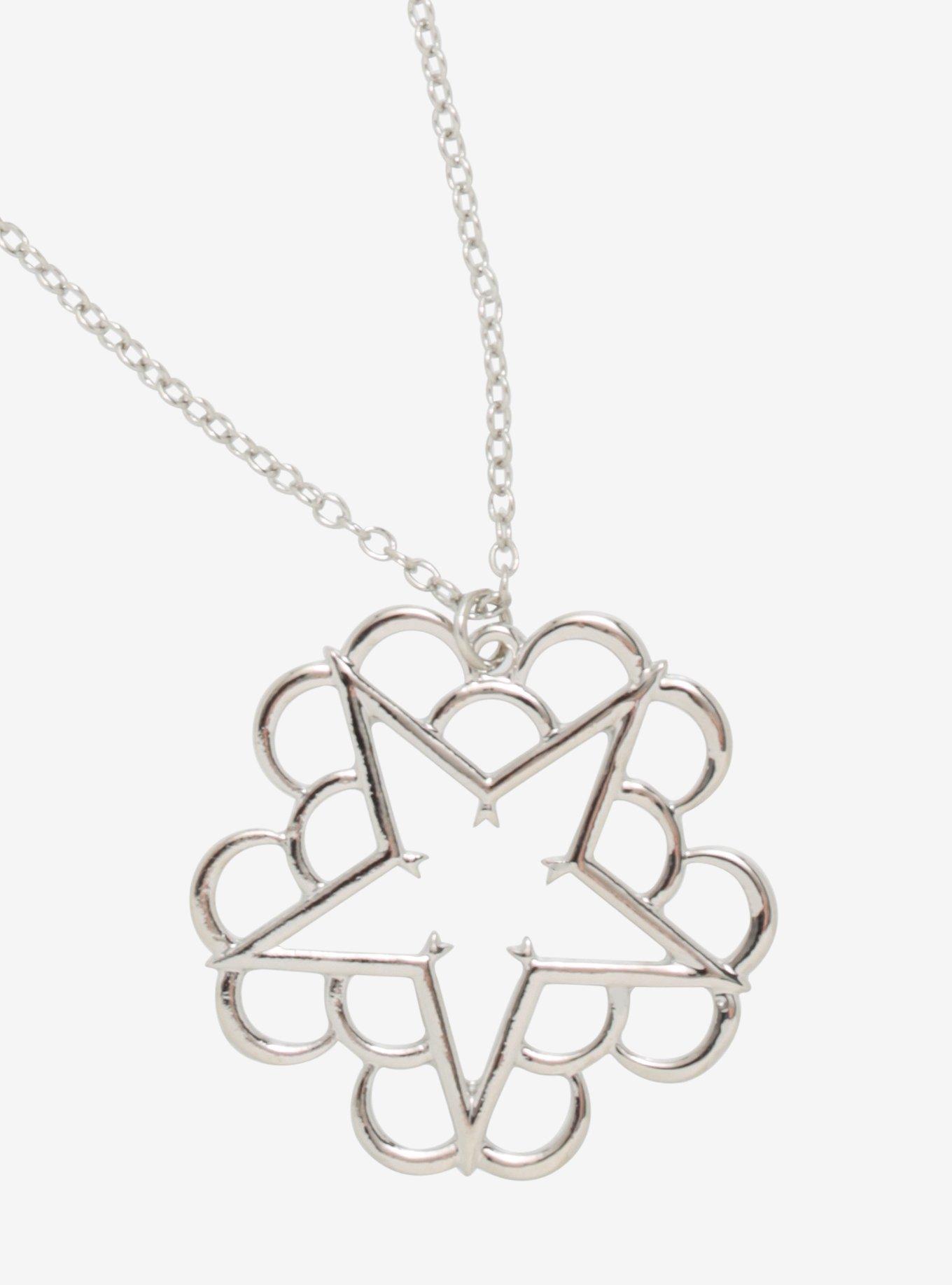 Black veil brides deals necklace