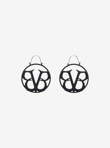 Black Veil Brides Logo Hoop Earrings | Hot Topic