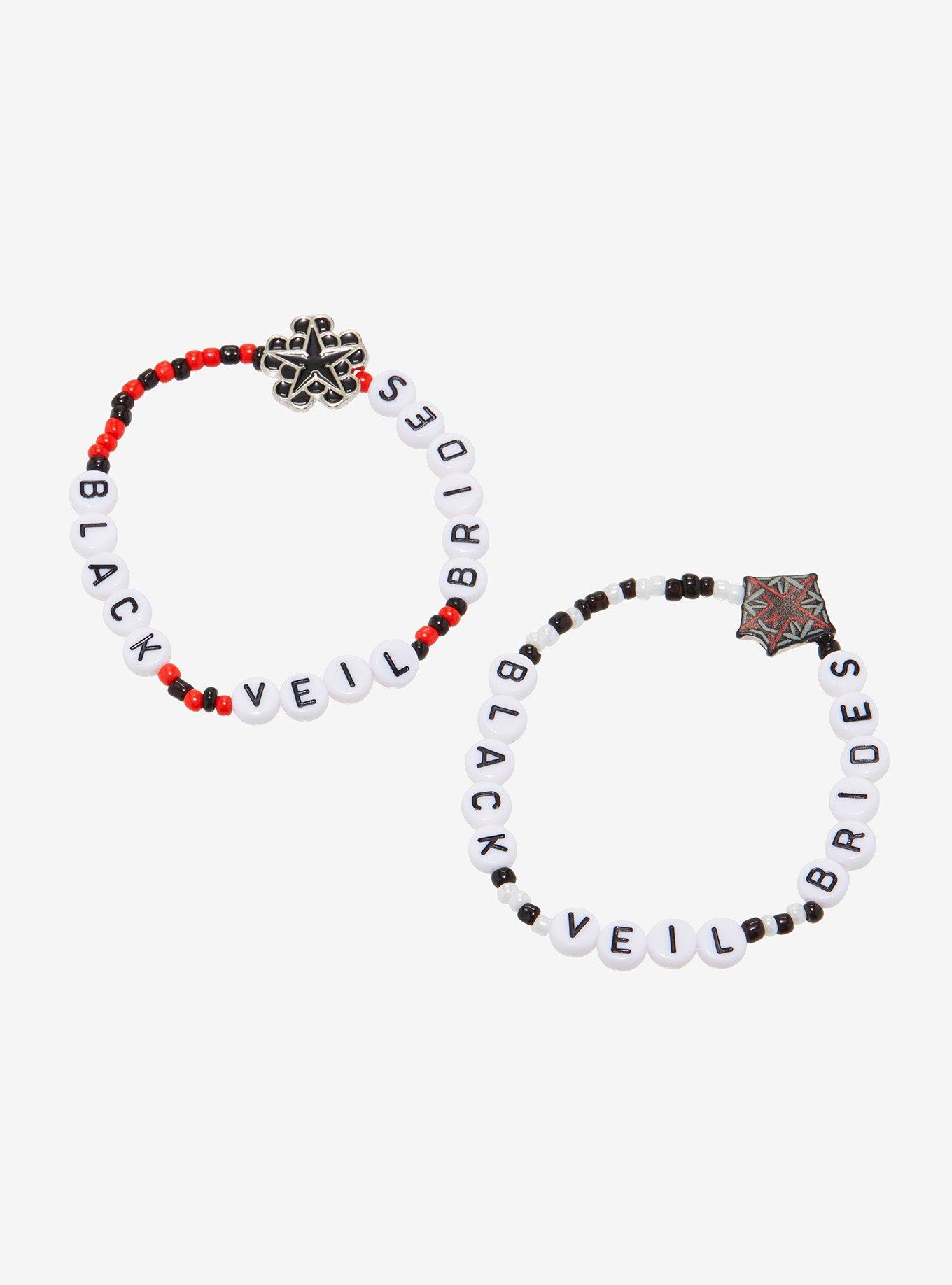 Black Veil Brides Best Friend Beaded Bracelet Set, , hi-res