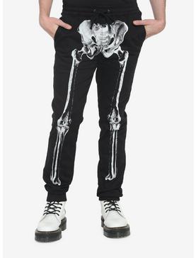 Skeleton Bones Glow-In-The-Dark Jogger Pants, , hi-res
