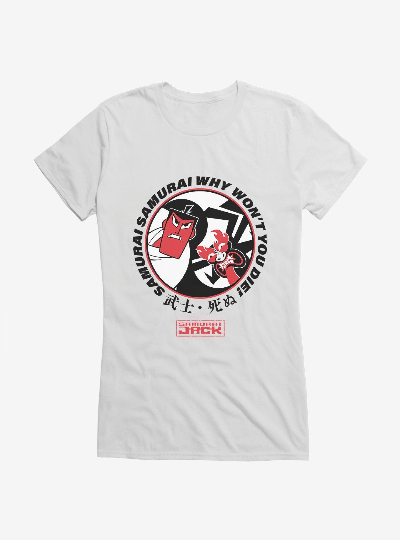 Samurai Jack Samurai Samurai Why Won't You Die! Girls T-Shirt, , hi-res