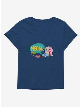 SpongeBob SquarePants Gary Meow Girls T-Shirt Plus Size, , hi-res