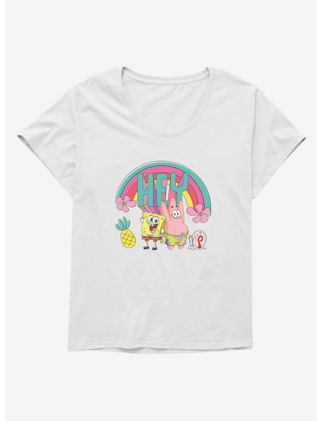 SpongeBob SquarePants Hey Dynamic Duo Girls T-Shirt Plus Size, , hi-res