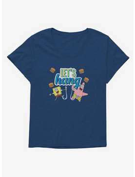 SpongeBob SquarePants Hooked Let's Hang Girls T-Shirt Plus Size, , hi-res