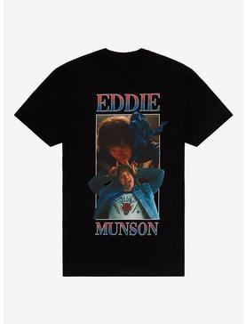 Stranger Things Eddie Munson Photo Collage Boyfriend Fit Girls T-Shirt, , hi-res