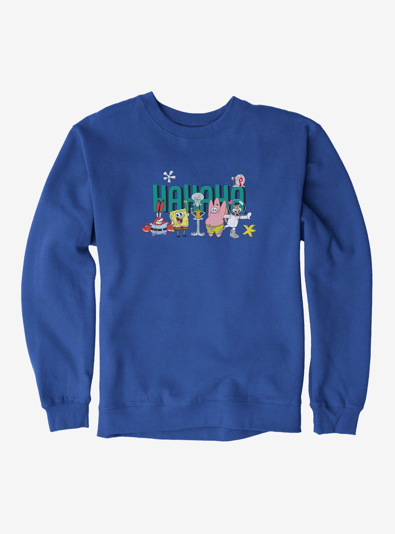 SpongeBob SquarePants Crew Hahaha Sweatshirt, , hi-res