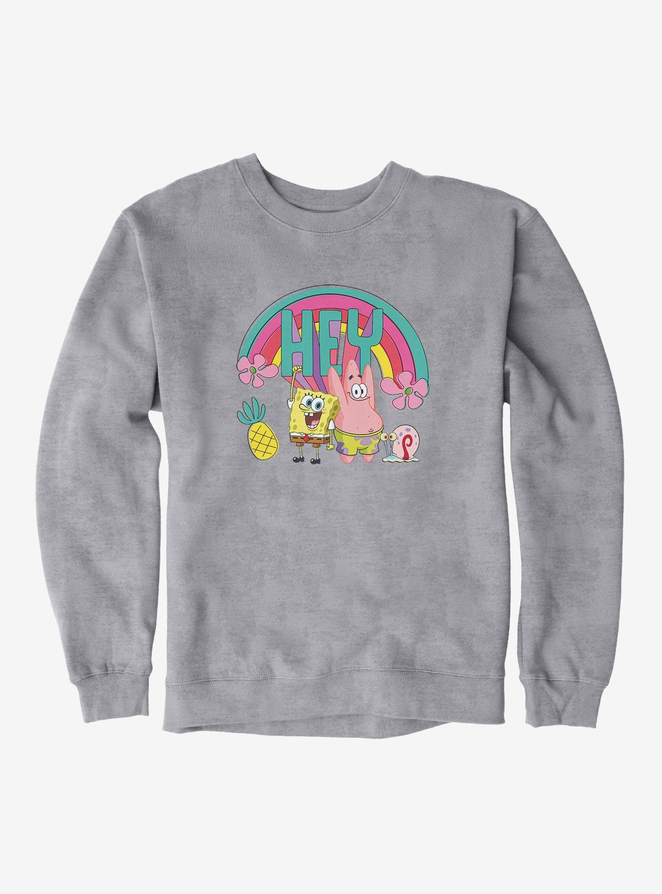 SpongeBob SquarePants Hey Dynamic Duo Sweatshirt, , hi-res