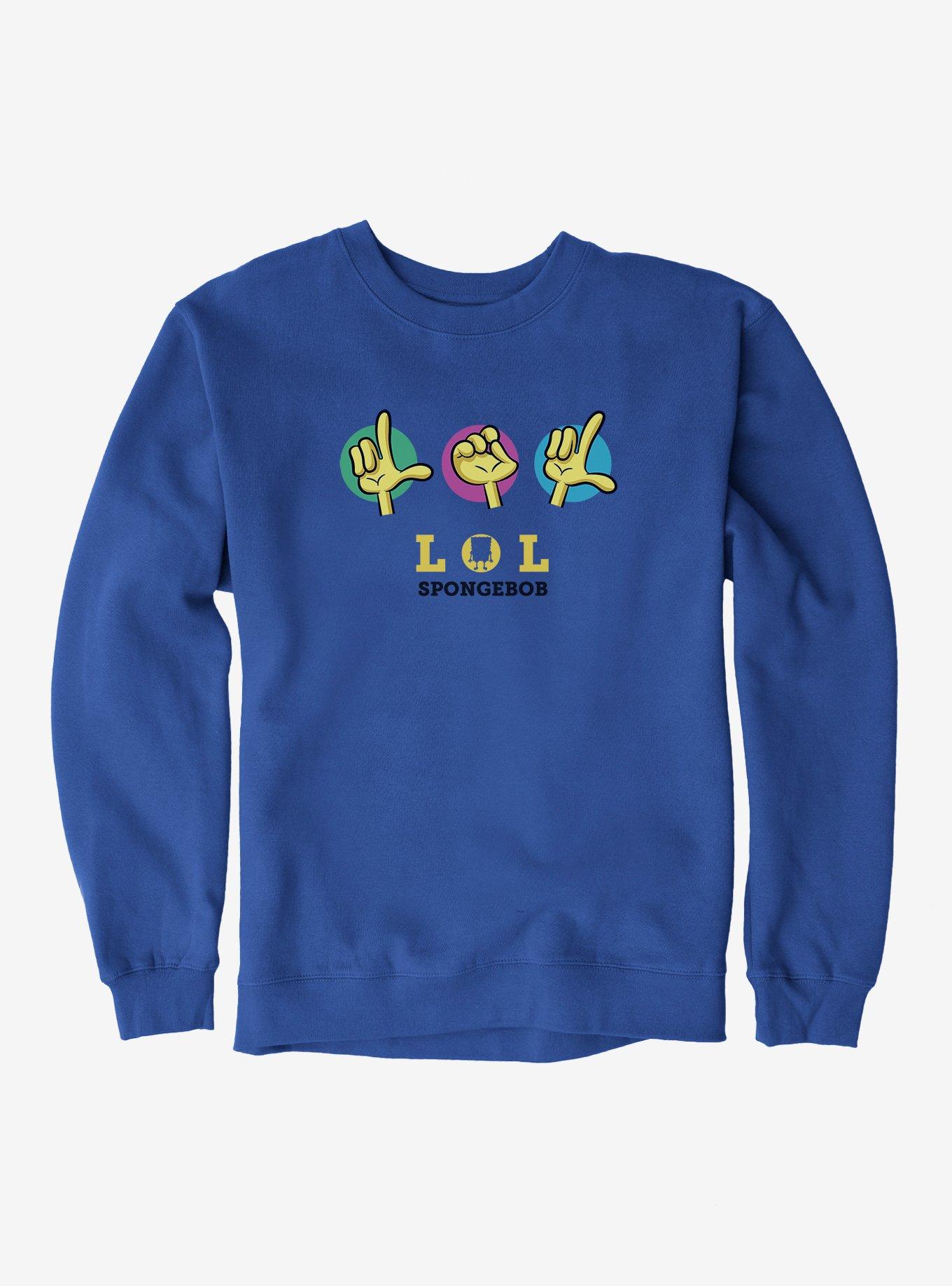 SpongeBob SquarePants LOL Hands Sweatshirt, , hi-res