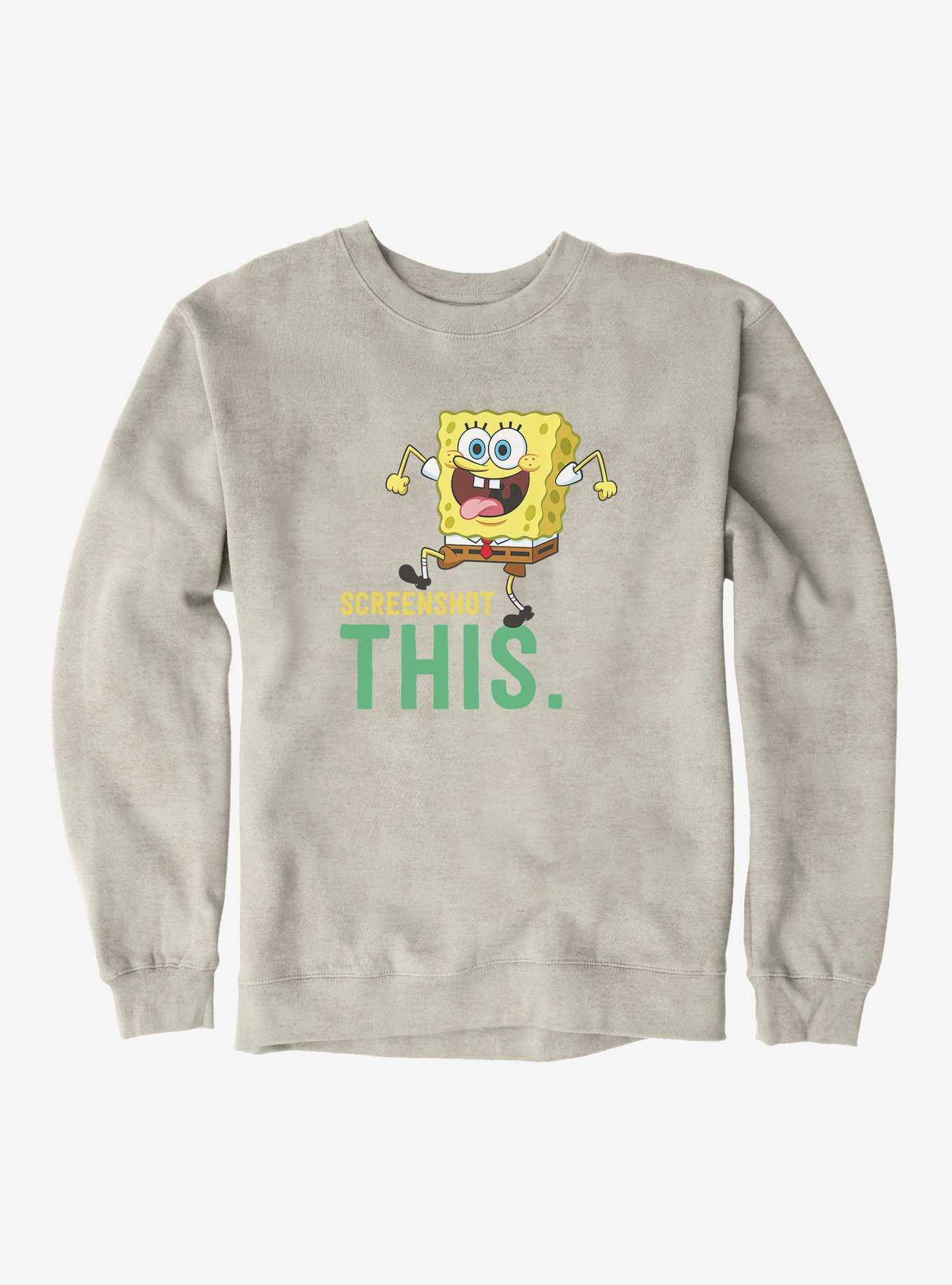 SpongeBob SquarePants Screenshot This Sweatshirt, , hi-res