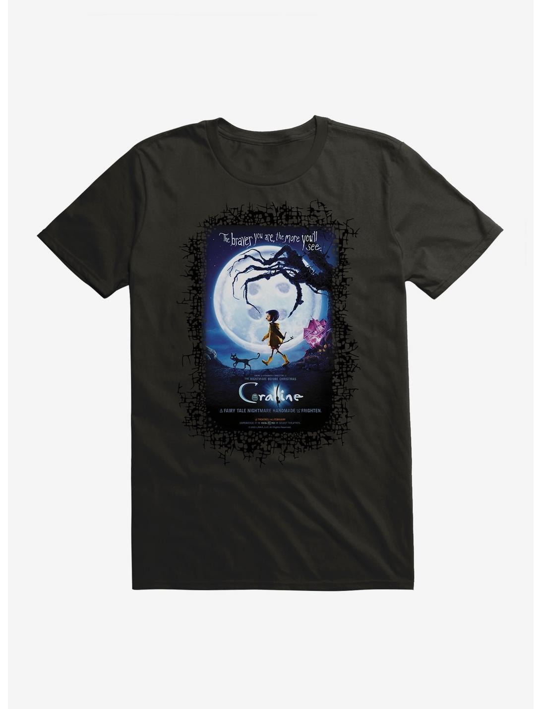 Coraline Moon Silhouette Poster T-Shirt, , hi-res