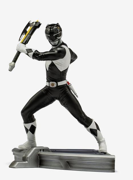 Power Rangers Black Ranger Battle Diorama Series Art Scale 1/10 | Hot Topic