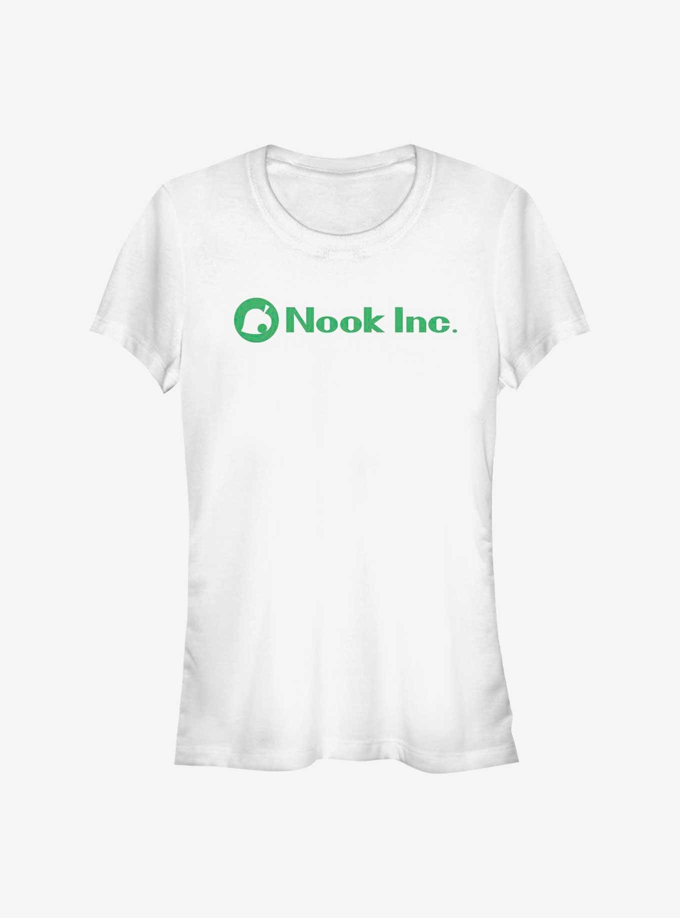 Nintendo Animal Crossing Nook Inc Engineering Girls T-Shirt, WHITE, hi-res