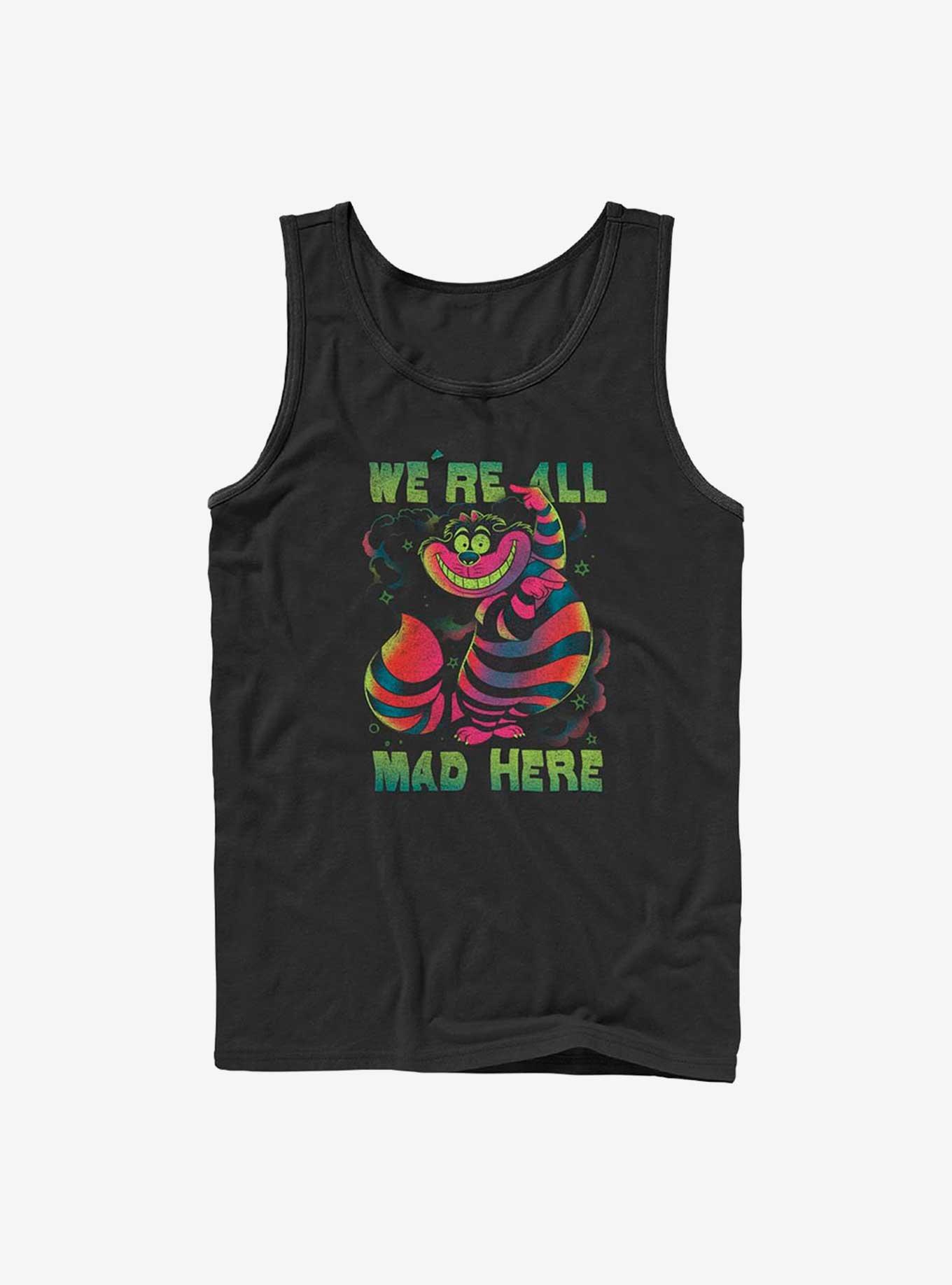 Disney Alice in Wonderland Mad Cheshire Tank, BLACK, hi-res