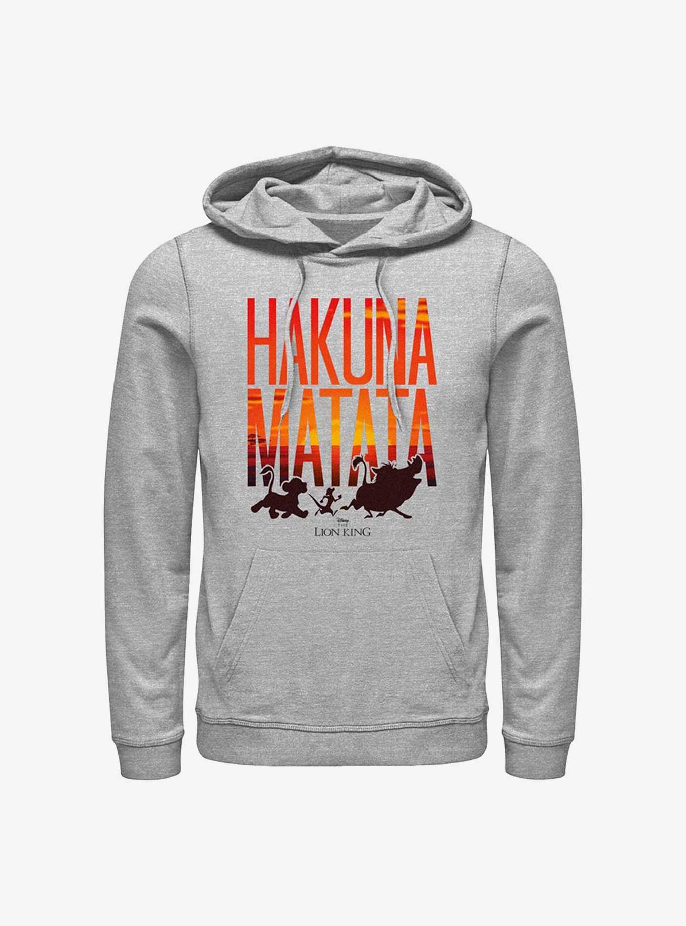 Disney The Lion King Sunset Matata Hoodie, ATH HTR, hi-res