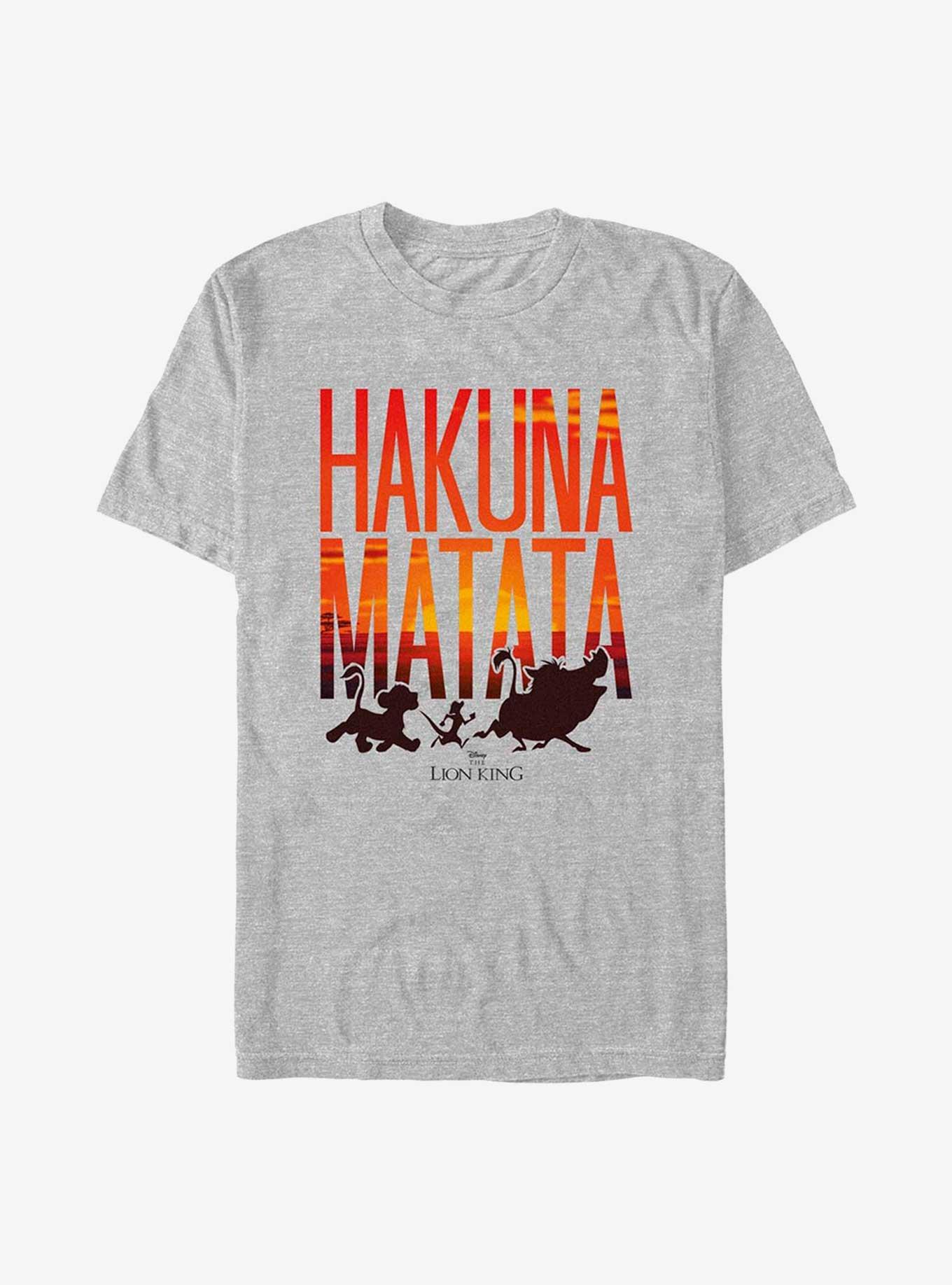 Disney The Lion King Sunset Matata T-Shirt, ATH HTR, hi-res