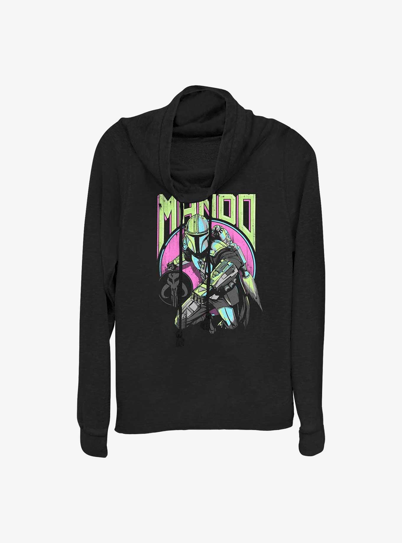 Star Wars The Mandalorian New Wave Cowl Neck Long-Sleeve Top, , hi-res
