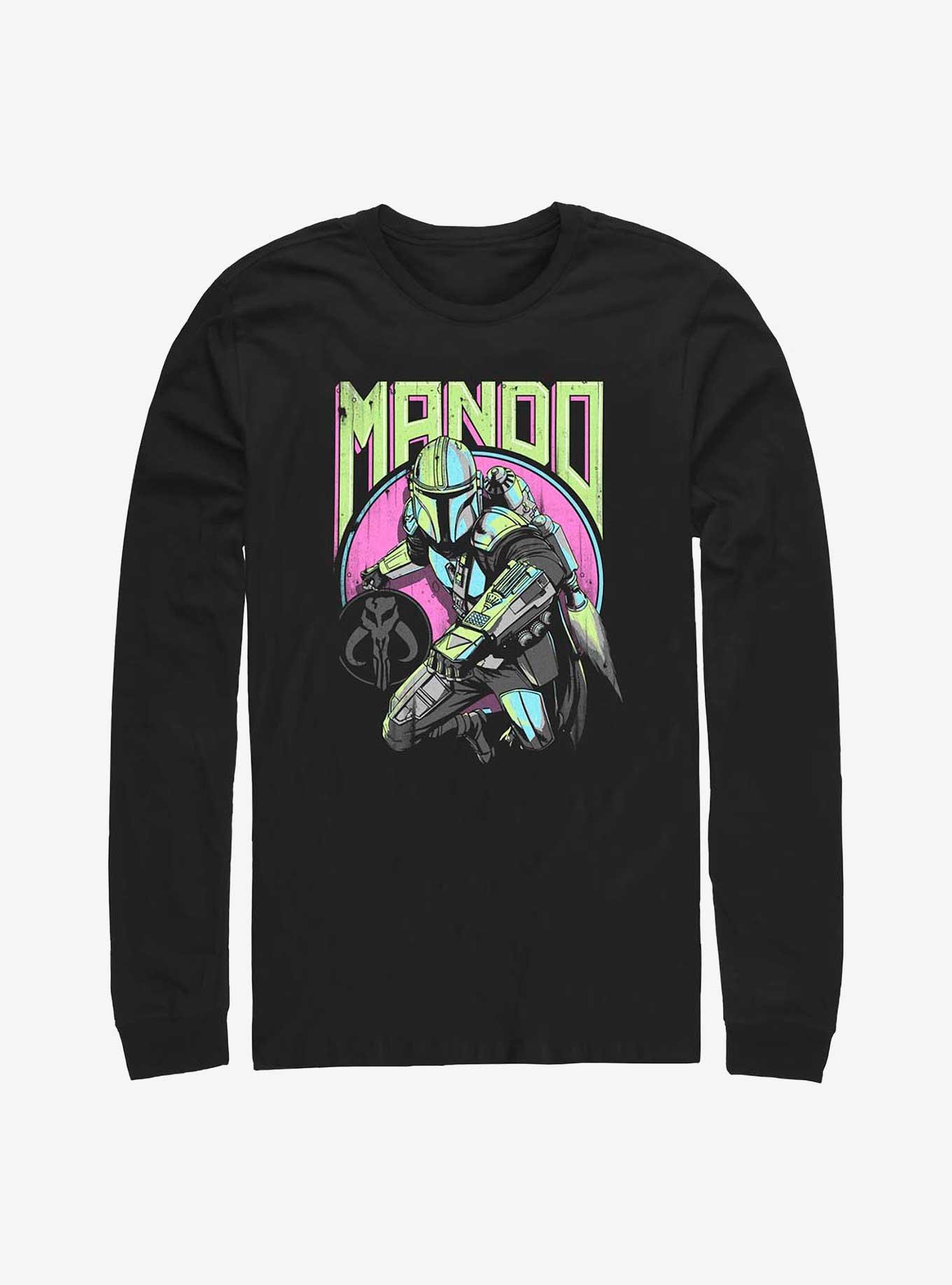 Star Wars The Mandalorian New Wave Long Sleeve T-Shirt, , hi-res