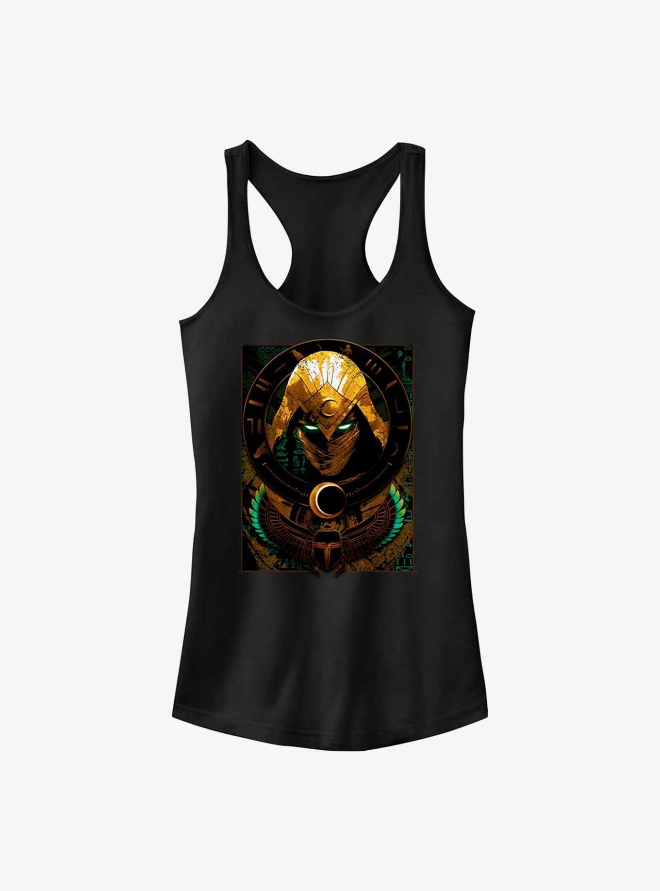 Marvel Moon Knight Scarab Moon Girls Tank, BLACK, hi-res