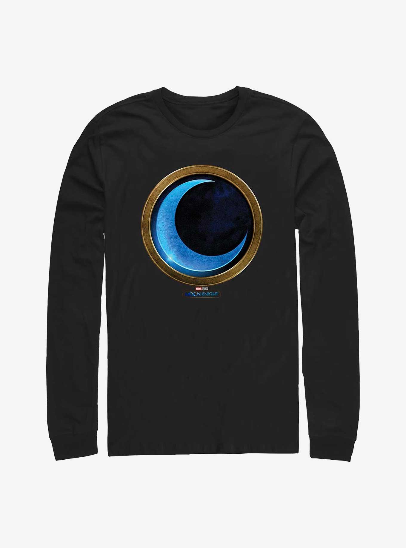 Marvel Moon Knight Moon Icon Long Sleeve T-Shirt, , hi-res