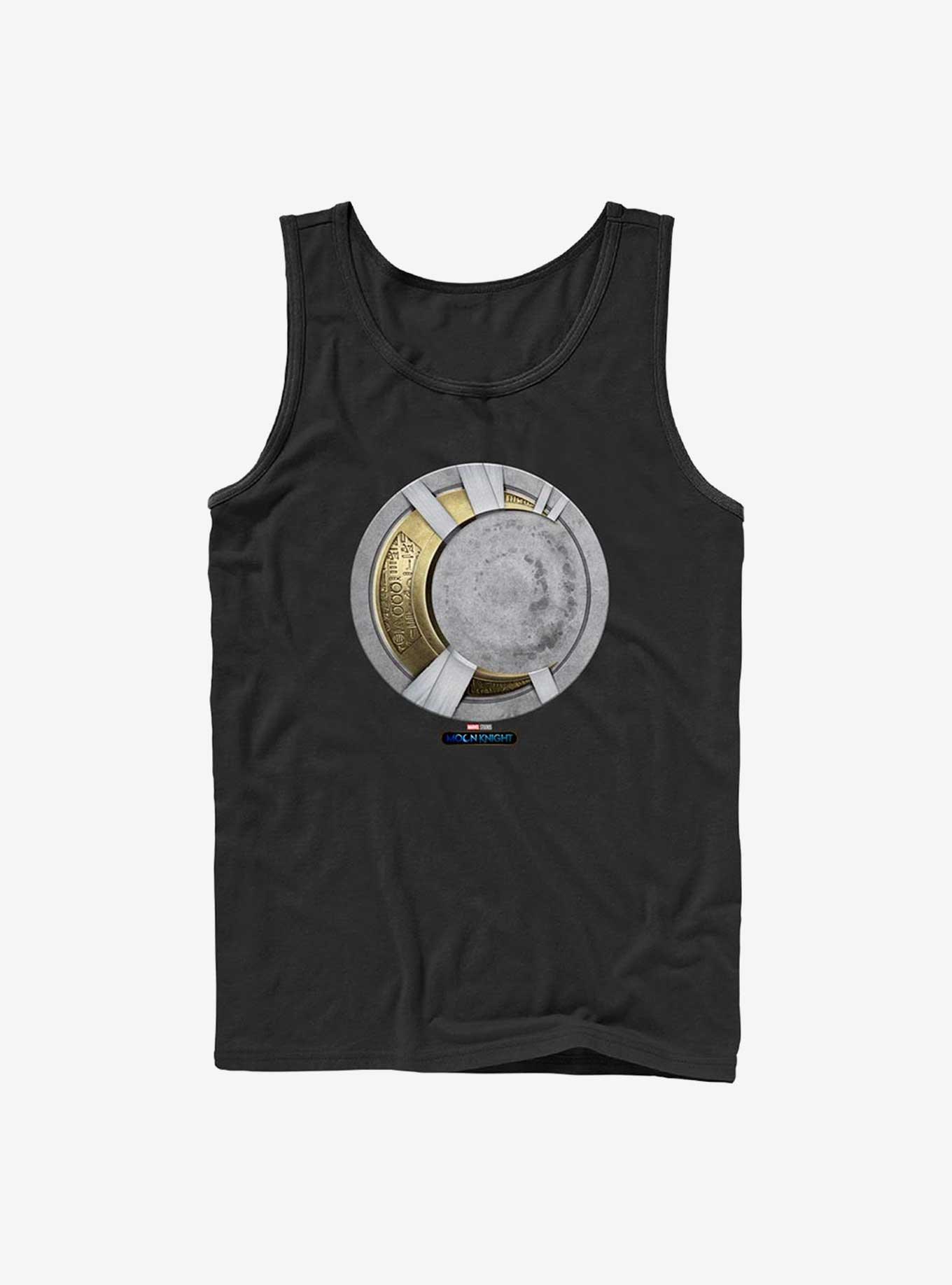 Marvel Moon Knight Moon Gold Icon Tank, BLACK, hi-res