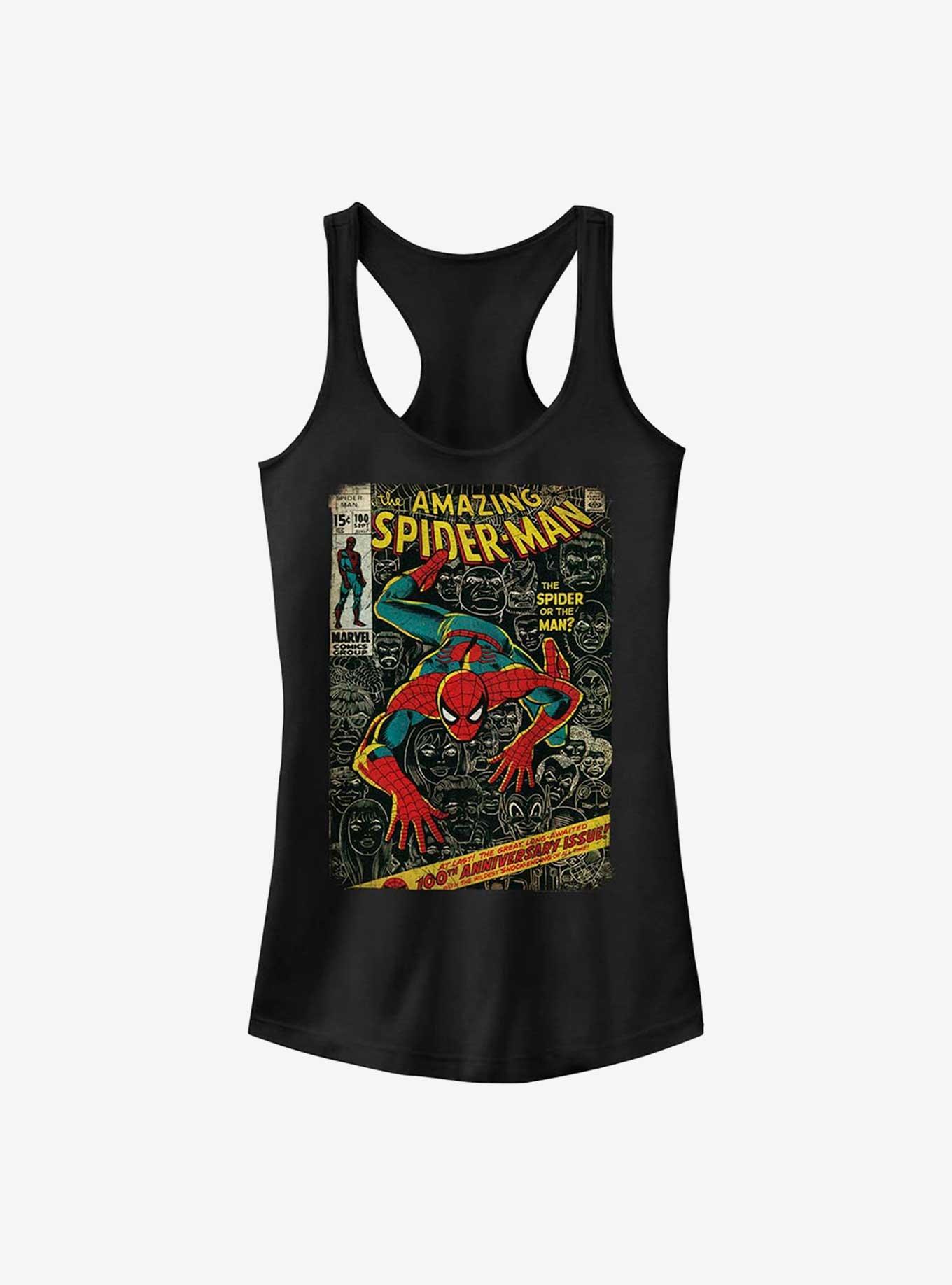 Marvel Spider-Man Spidey Comic Cover Girls Tank, , hi-res