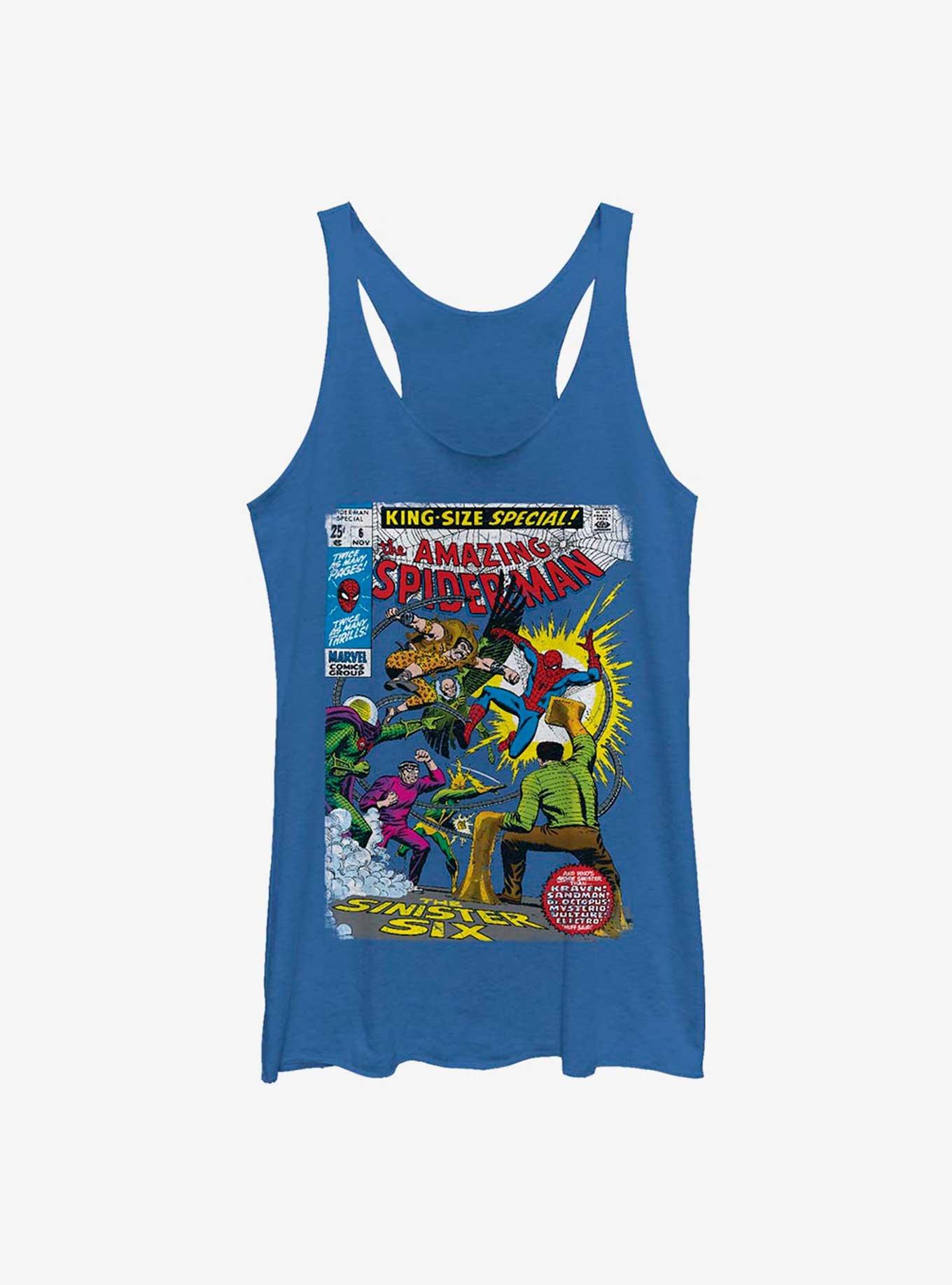 Marvel Spider-Man The Sinister Six Comic Girls Tank, , hi-res