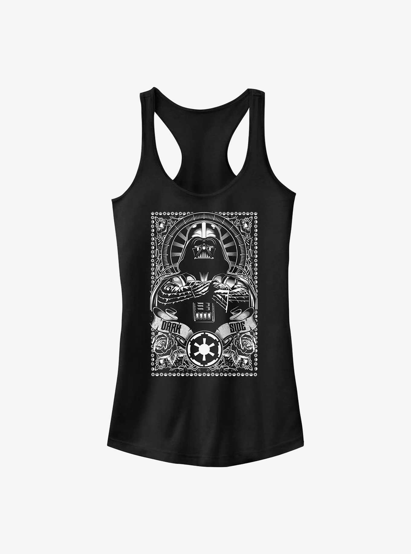 Star Wars Vader Dark Side Girls Tank, BLACK, hi-res