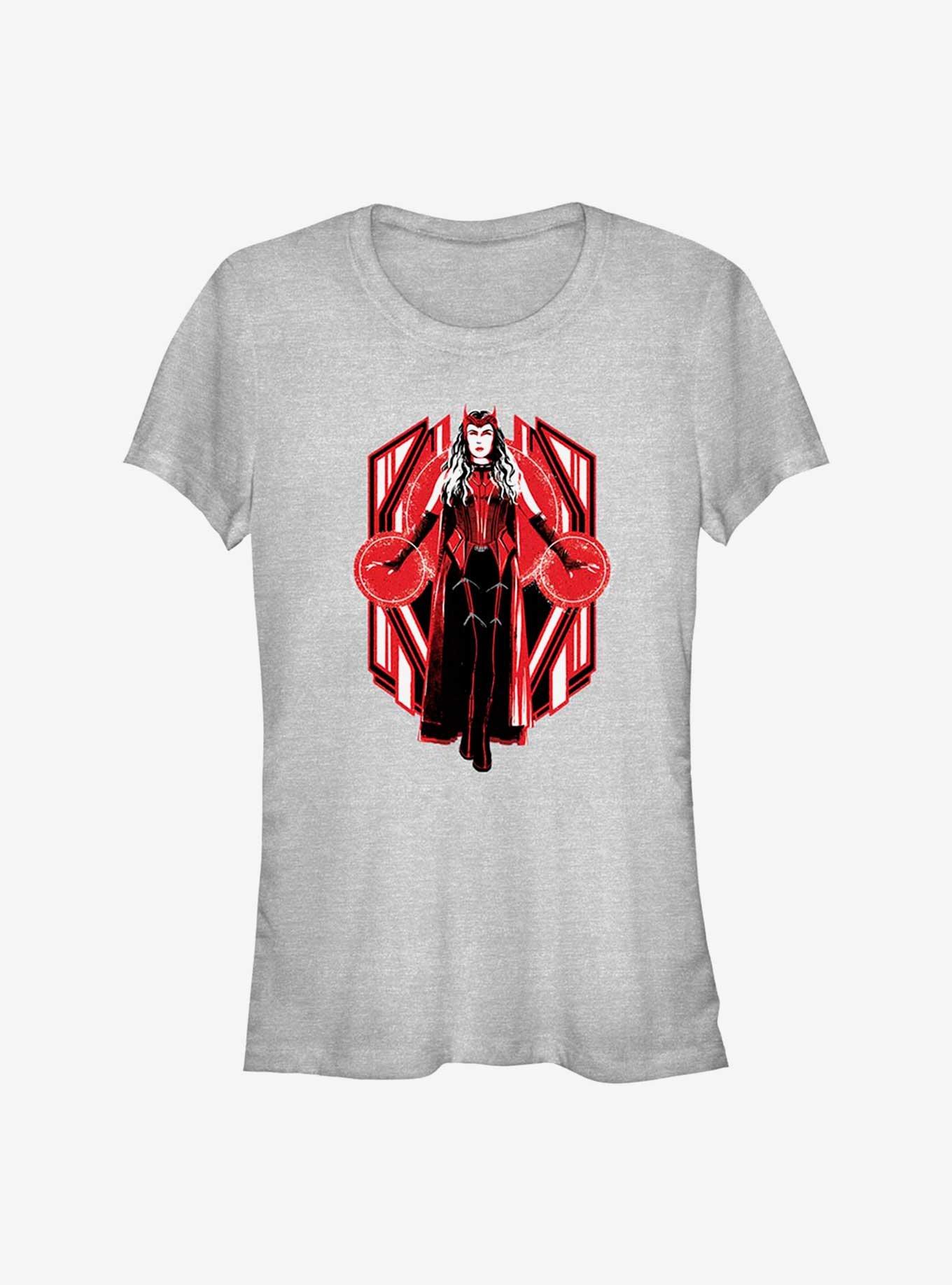 Marvel WandaVision Scarlet Witch Girls T-Shirt, ATH HTR, hi-res