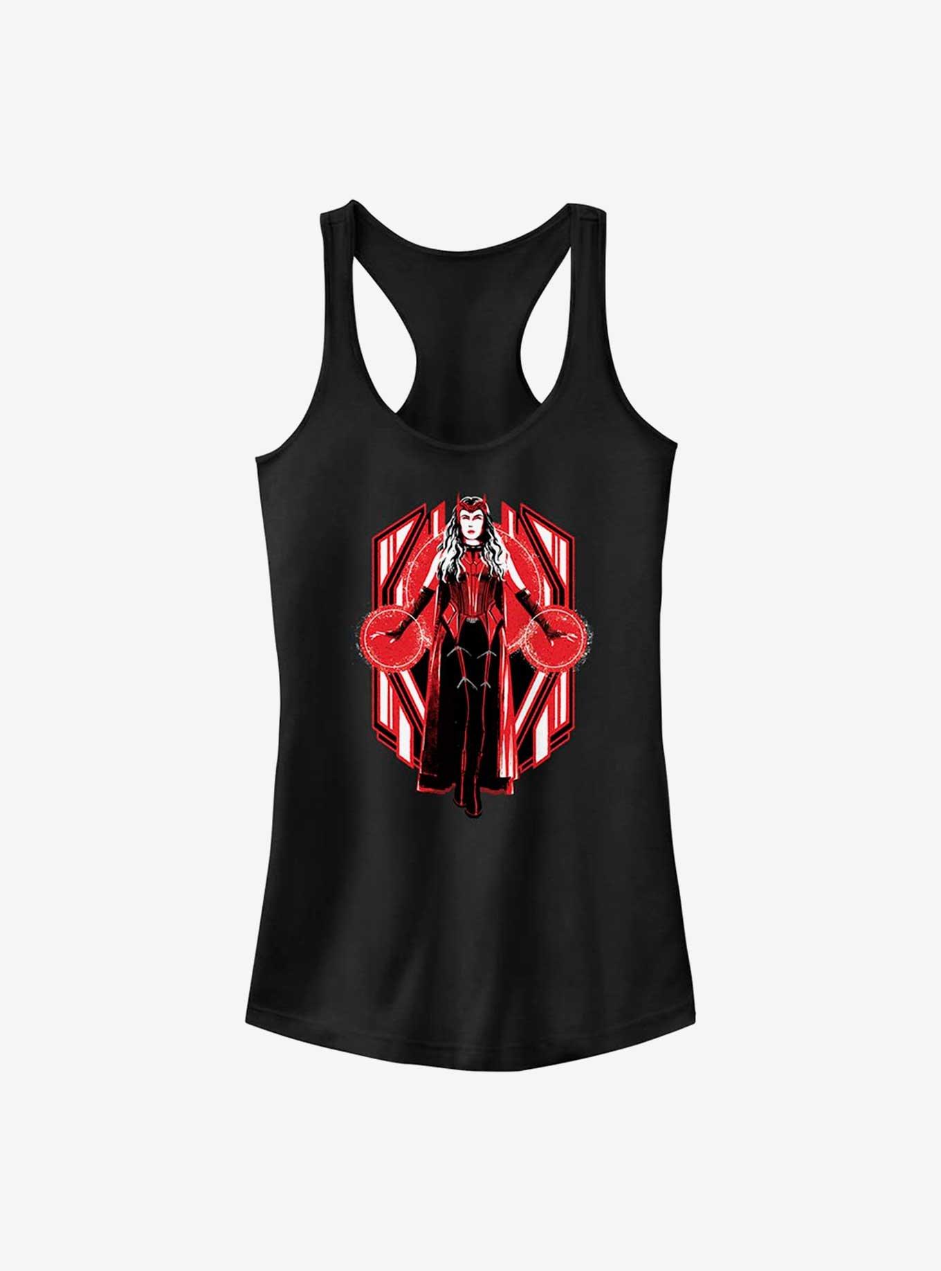 Marvel WandaVision Scarlet Witch Girls Tank, BLACK, hi-res