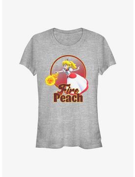 Nintendo Fire Peach Girls T-Shirt, , hi-res