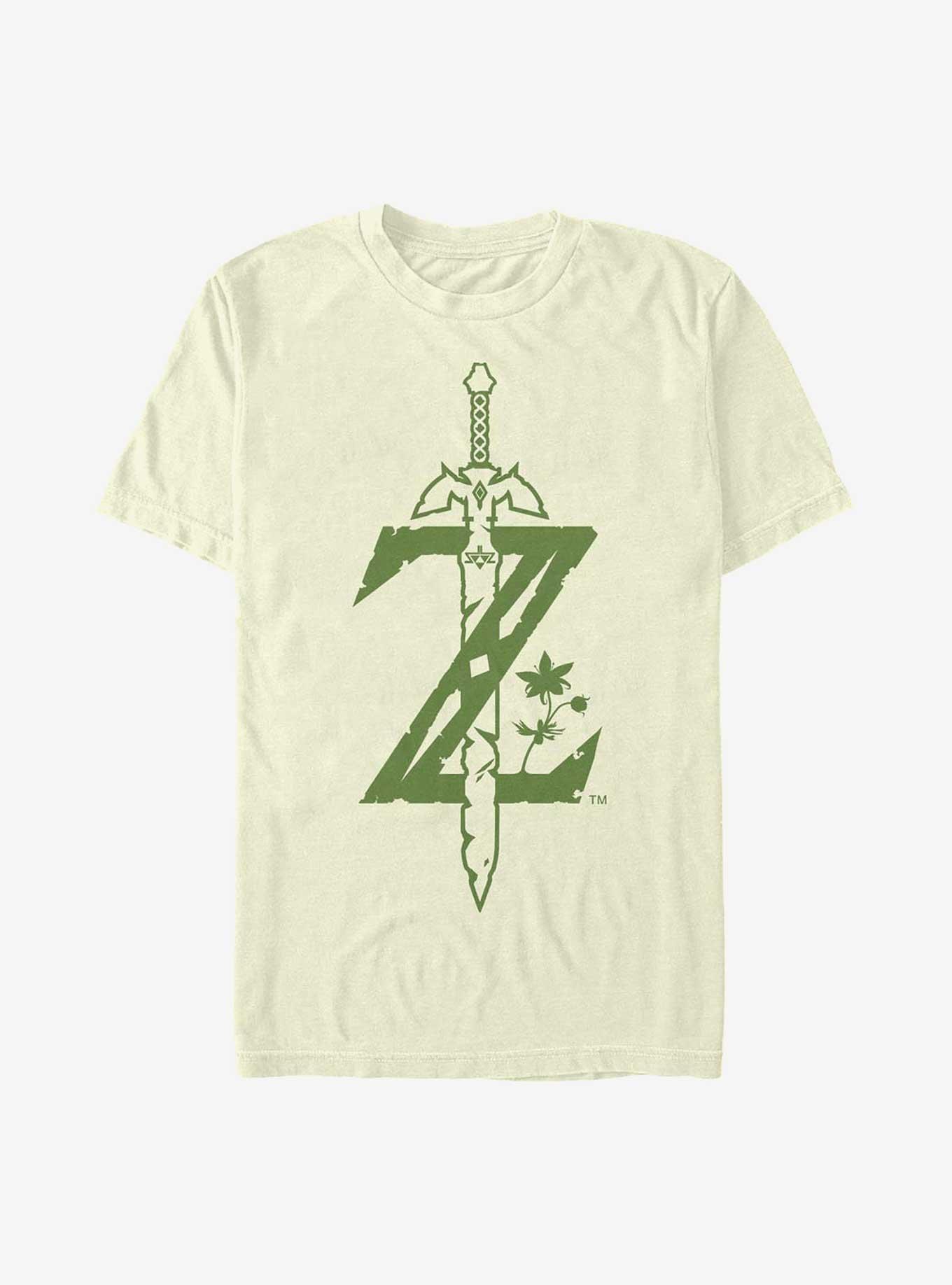 Nintendo Zelda Master Sword T-Shirt, NATURAL, hi-res
