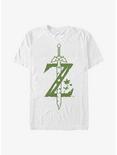 Nintendo Zelda Master Sword T-Shirt, WHITE, hi-res