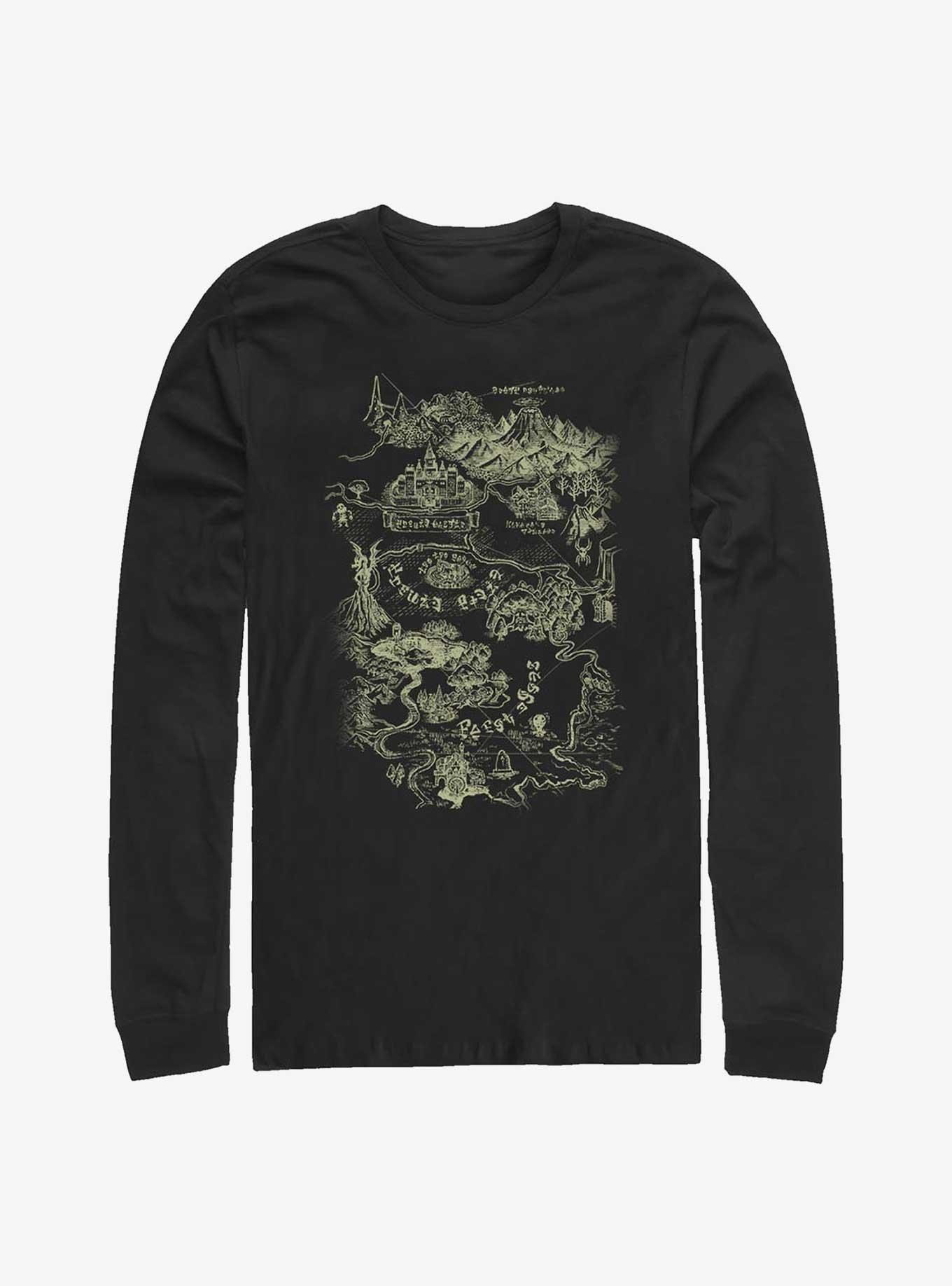 Nintendo Zelda The Hyrule Map Long-Sleeve T-Shirt, , hi-res