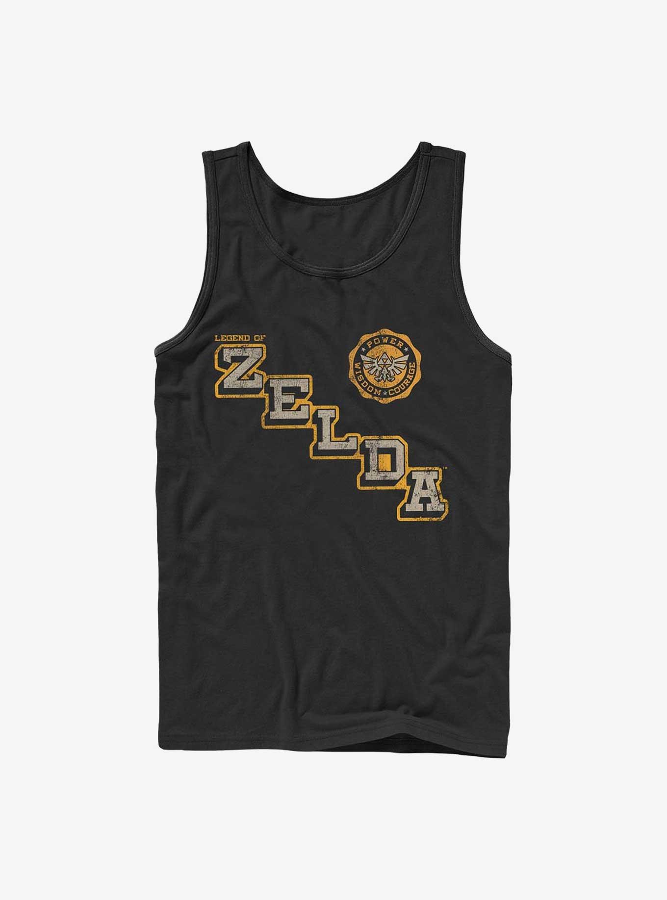 Nintendo Zelda Varsity Triforce Tank, , hi-res