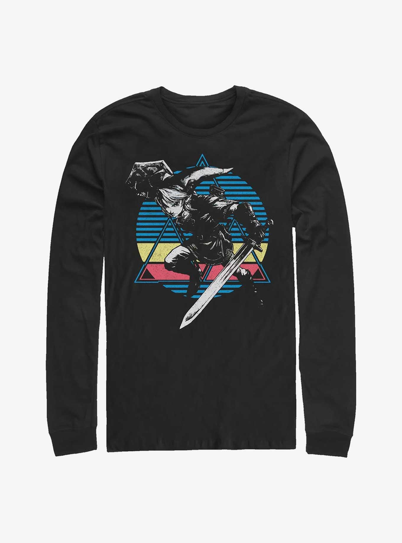 Nintendo Zelda Vintage Style Link Long-Sleeve T-Shirt, , hi-res