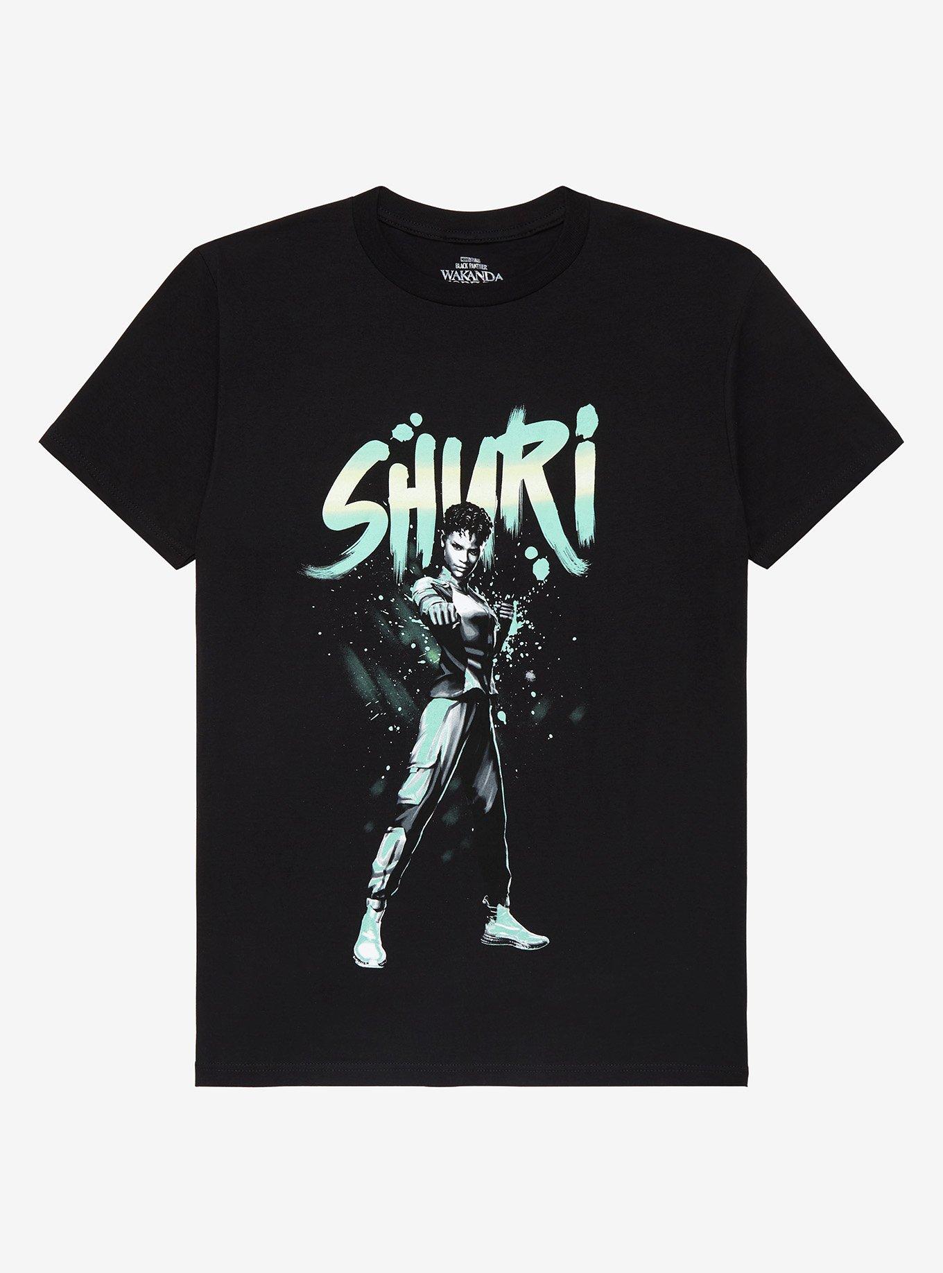 Marvel Black Panther: Wakanda Forever Shuri Paint Boyfriend Fit Girls T-Shirt, MULTI, hi-res