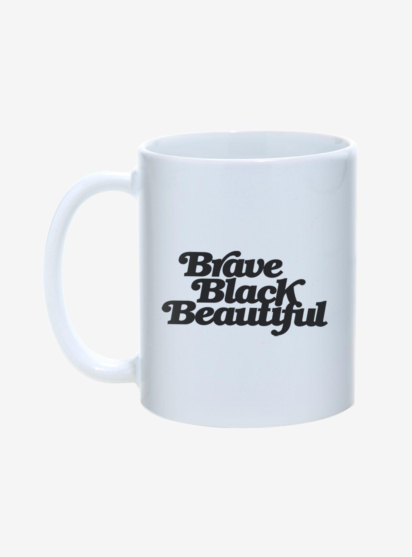 Brave Black Beautiful Mug 11oz, , hi-res