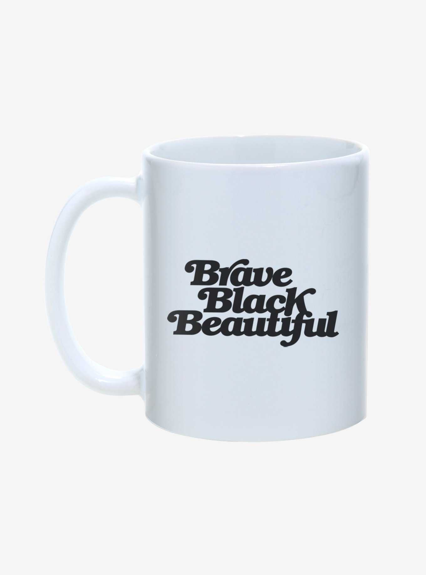 Brave Black Beautiful Mug 11oz, , hi-res